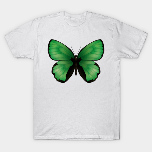 Green butterflies Butterfly TShirt TeePublic